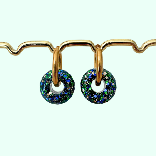 Charms Boucles d'Oreilles - Disco - 10 couleurs