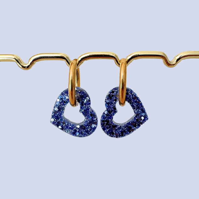 Boucles d'Oreilles Coeurs 💛