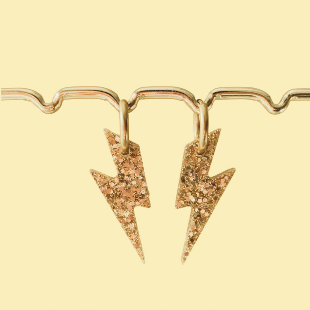 Boucles d'Oreilles Éclairs ⚡️