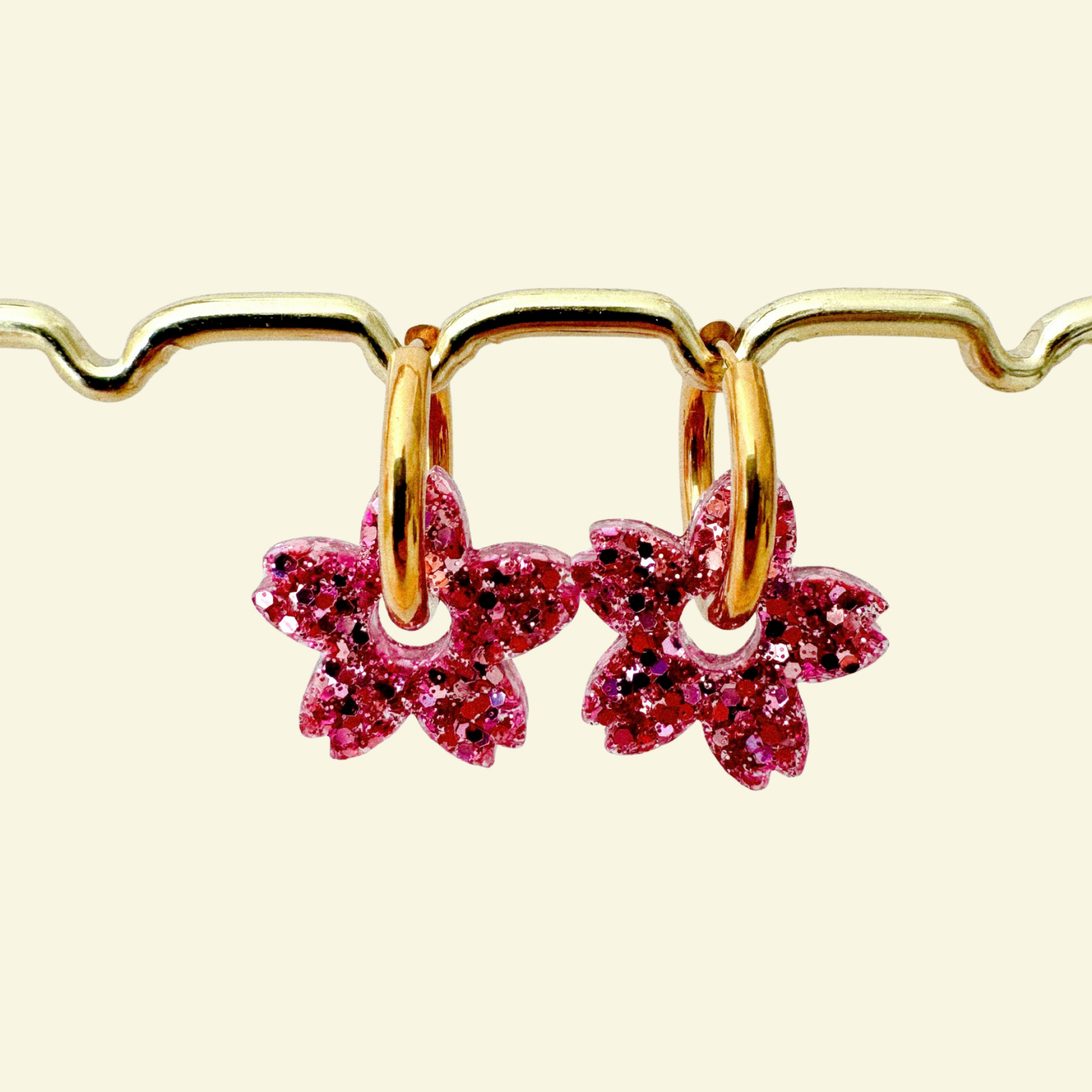 Boucles d’Oreilles interchangeables Fleurs de Tiaré