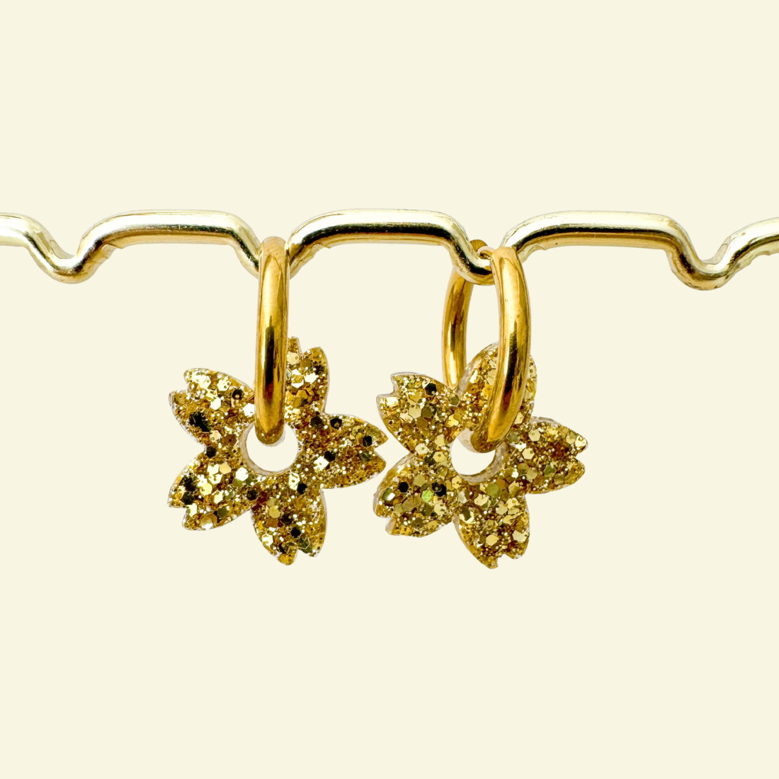 Boucles d’Oreilles interchangeables Fleurs de Tiaré