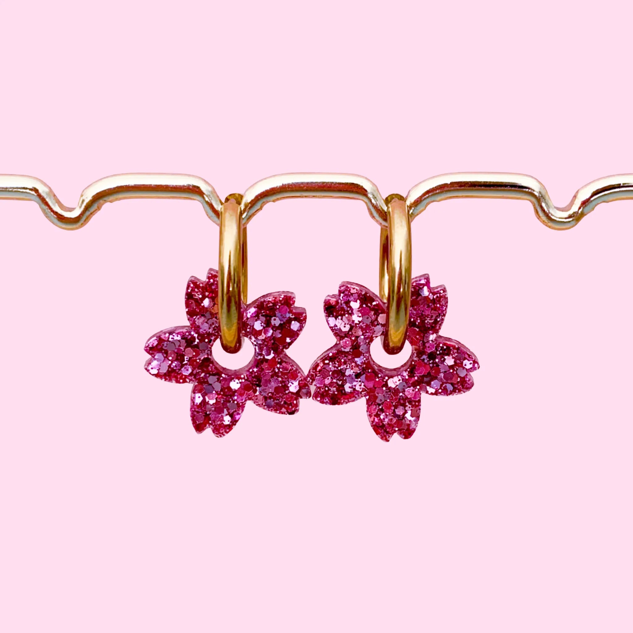 Créoles interchangeables Fleurs de Tiaré – Boucles d’oreilles colorées et tendances