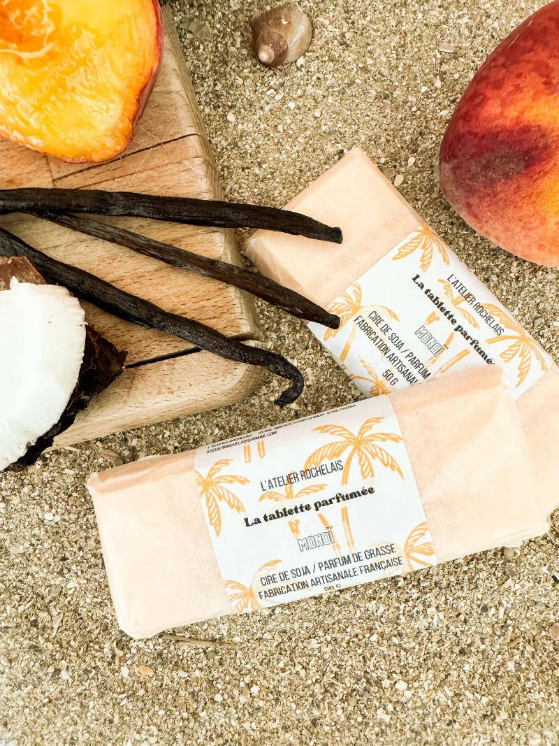 fondant parfume monoi peche