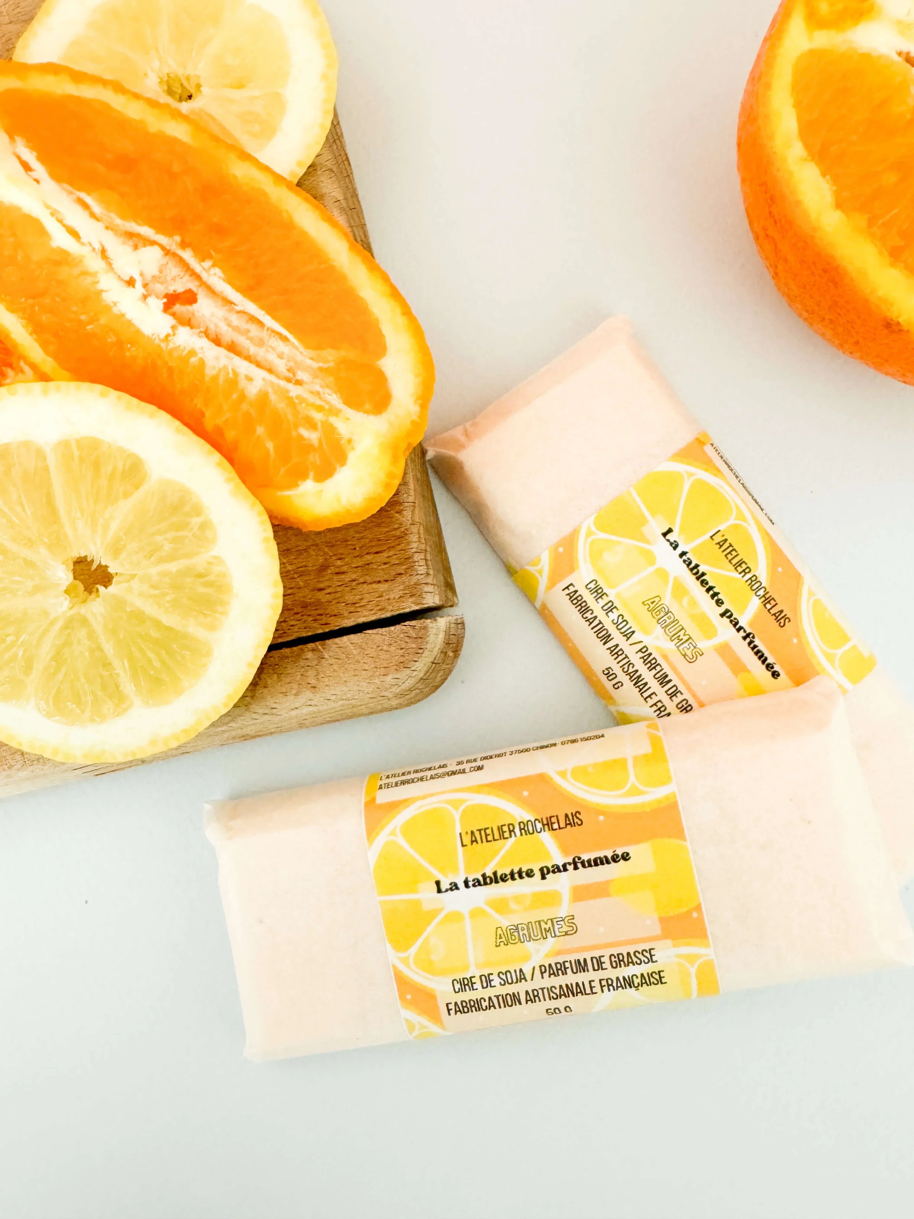 tablette parfumee agrumes haut