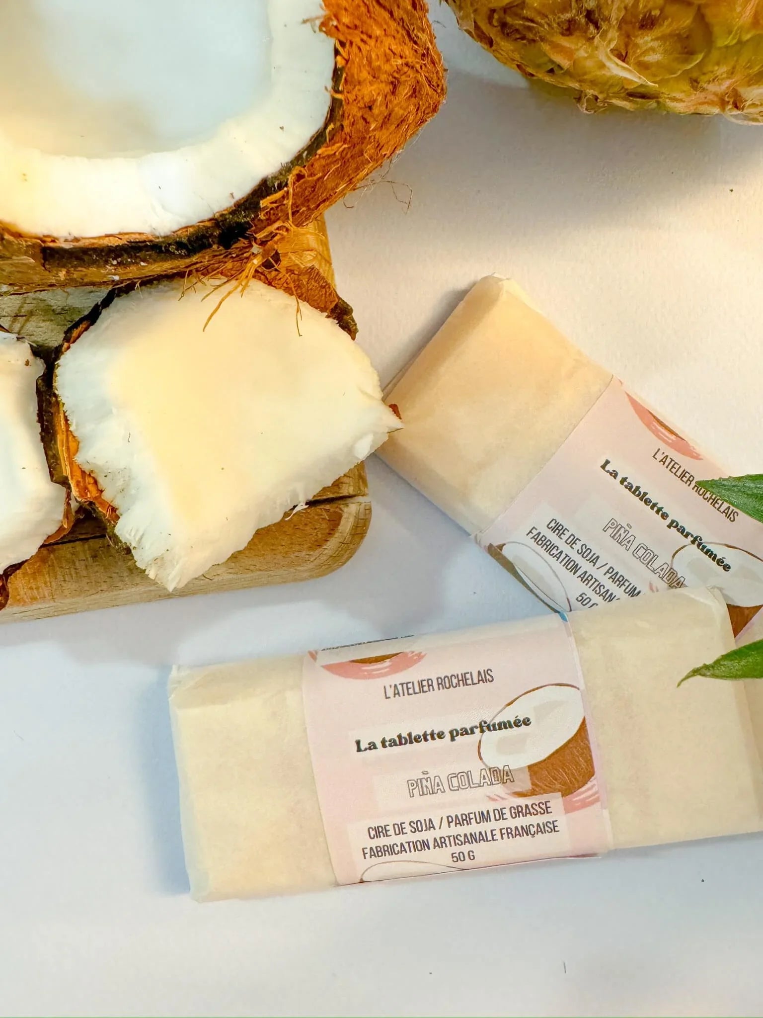 tablette parfumee pina colada haut