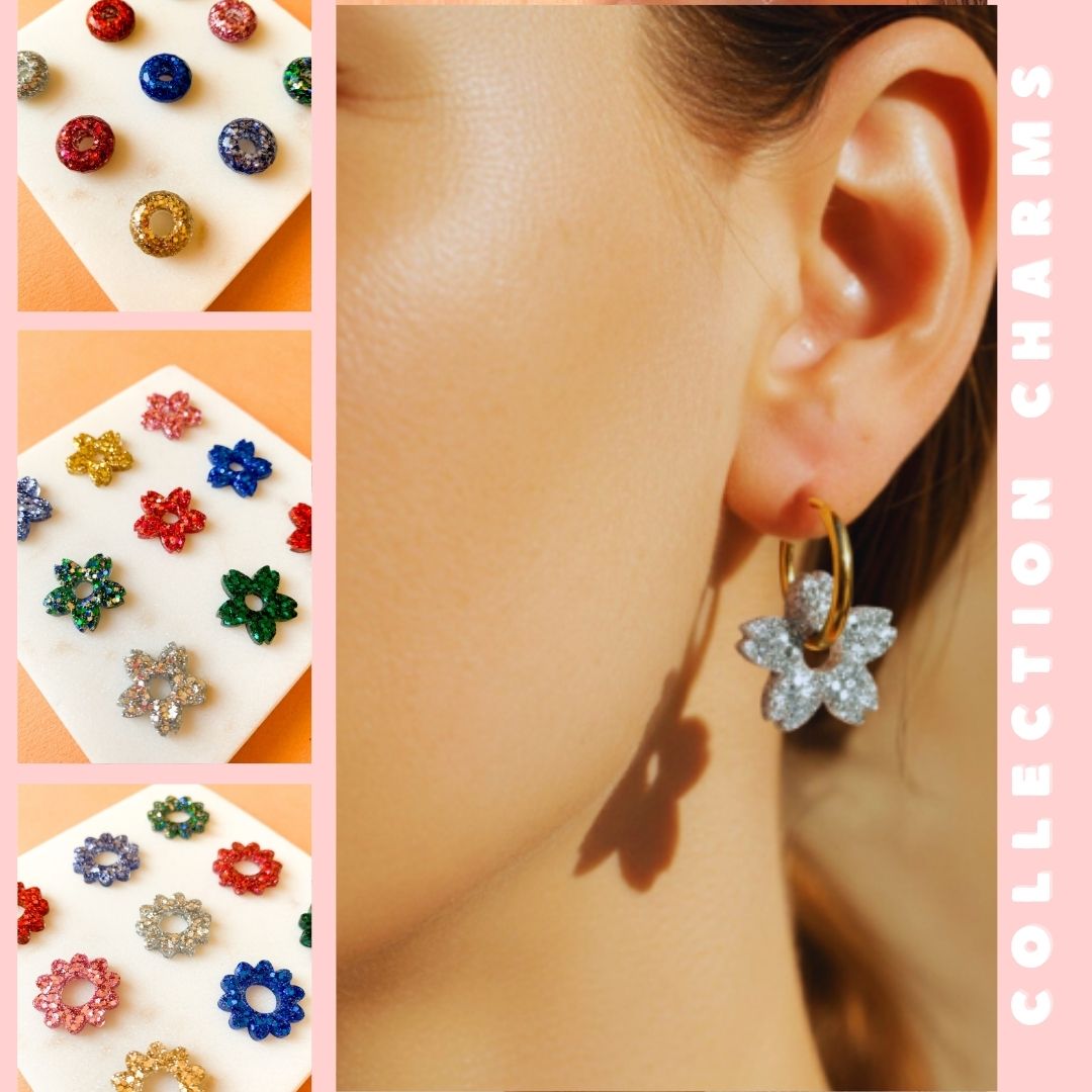 collection charms boucles oreilles