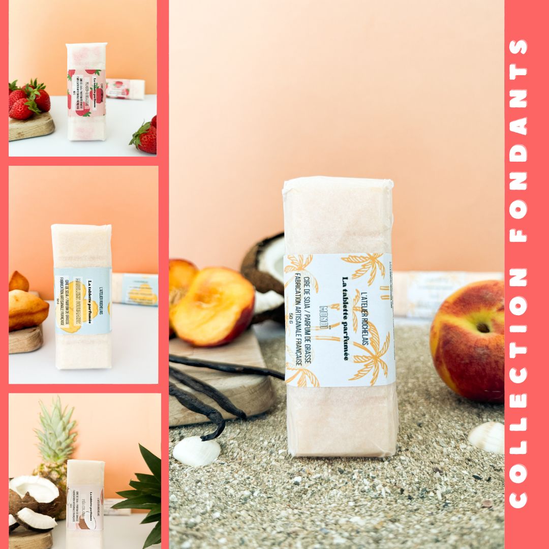 fondant et tablettes parfumes collection