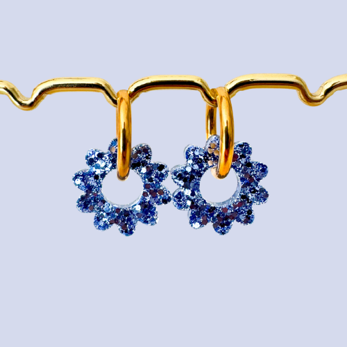 Charms Boucles d'Oreilles - Marguerites - 10 couleurs