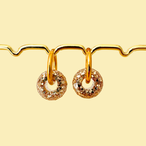 Charms Boucles d'Oreilles - Disco - 10 couleurs