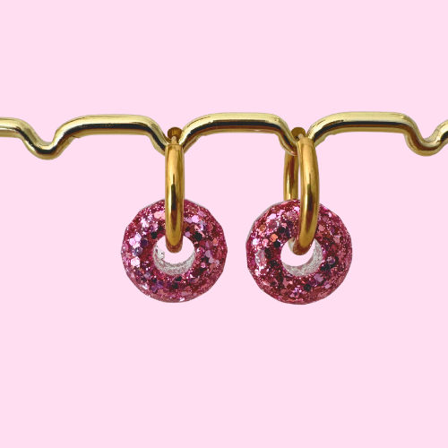 Charms Boucles d'Oreilles - Disco - 10 couleurs
