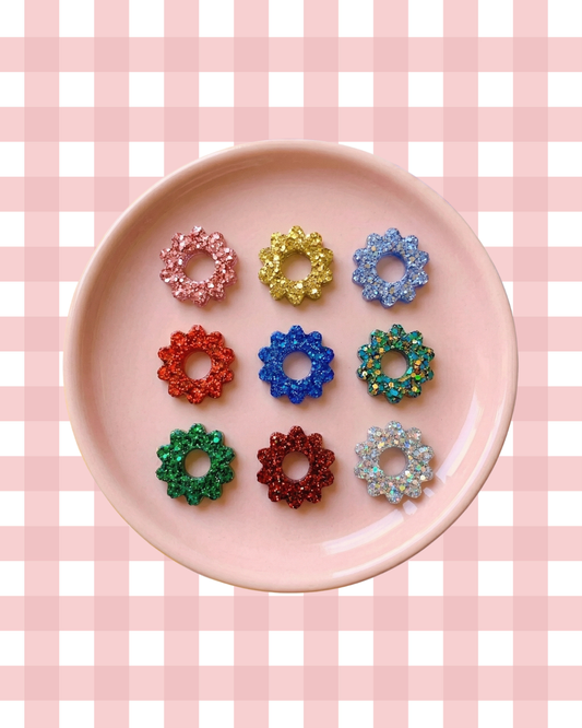 Charms Soleil pour boucles d’oreilles – 10 couleurs interchangeables
