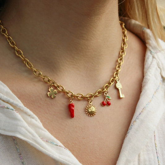 Atelier créatif — Je fabrique mon collier à charms