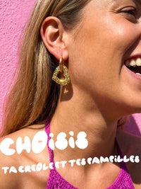 bar a boucles interchangeables creoles acier inoxydable coeurs or la rochelle atelier rochelais