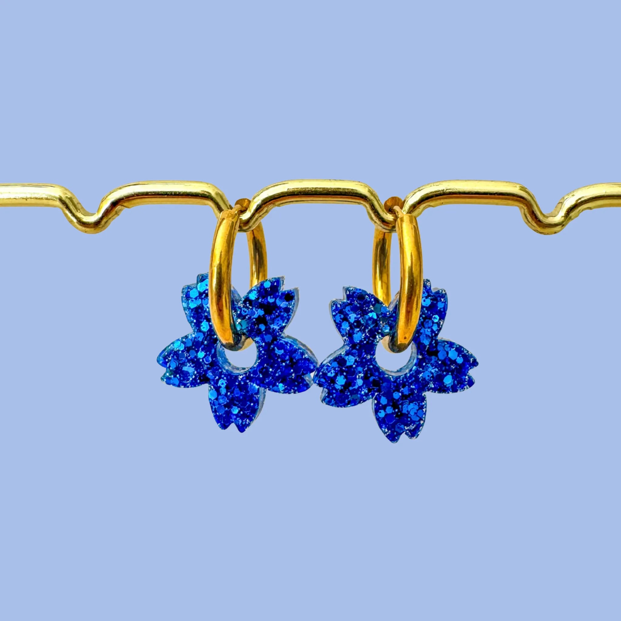 Créoles interchangeables Fleurs de Tiaré – Boucles d’oreilles colorées et tendances