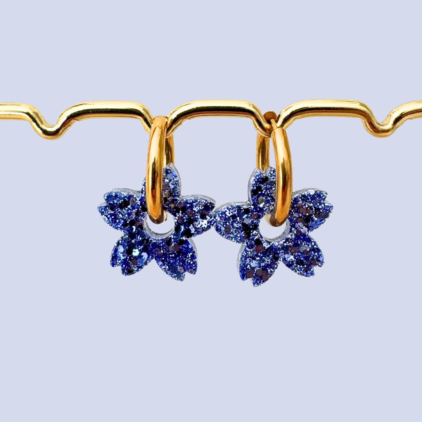 Charms Fleurs de Tiaré pour boucles d’oreilles – 10 couleurs interchangeables