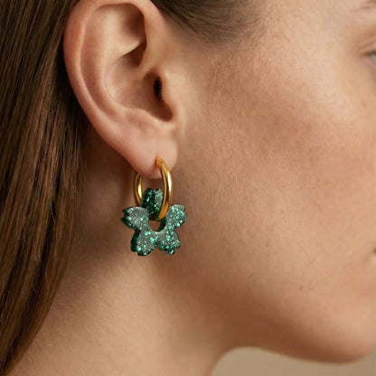 Charms Fleurs de Tiaré pour boucles d’oreilles – 10 couleurs interchangeables