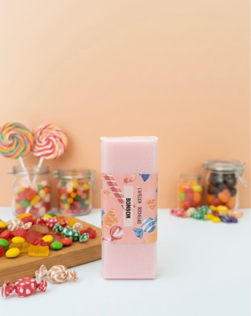 fondant tablette parfum bonbons cire de soja