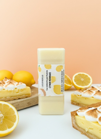 fondant tablette parfum citron meringue cire de soja